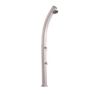 Douche buiten zon jolly 33l met voetenspoel - aluminium - 233 cm