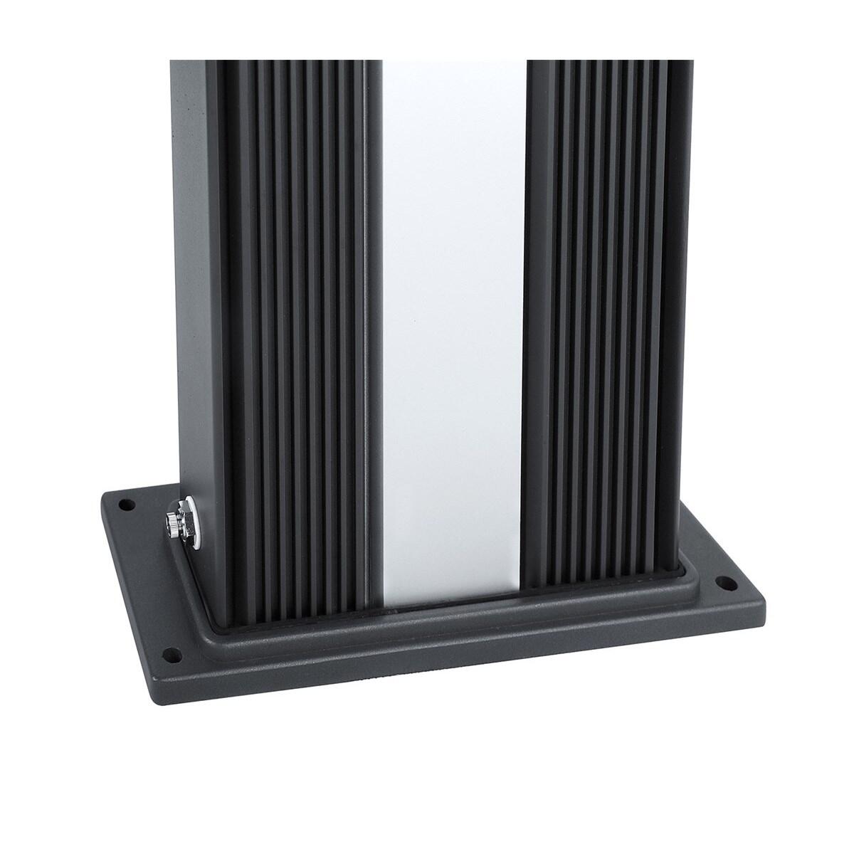 Douche buiten Hybride Dada Straight 40L met Voetenspoel - Aluminium - 228 cm 5/7