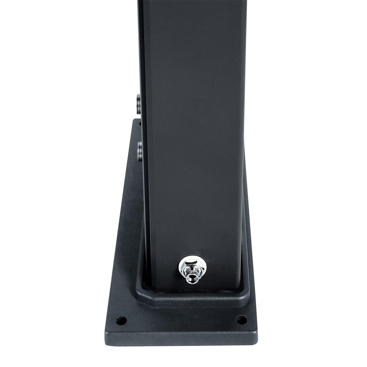 Douche buiten Hybride Dada Straight 40L met Voetenspoel - Aluminium - 228 cm 7/7