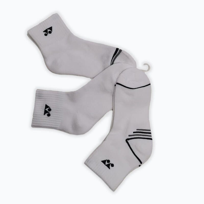 YONEX Quarter chaussettes de tennis 3 paires