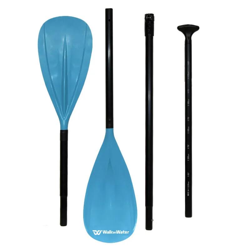 Wow - Pagaie Sup/kayak Convertible Dual Tech 2-en-1 Vario - Pagaie - Bleu - 4 Cm - Decathlon
