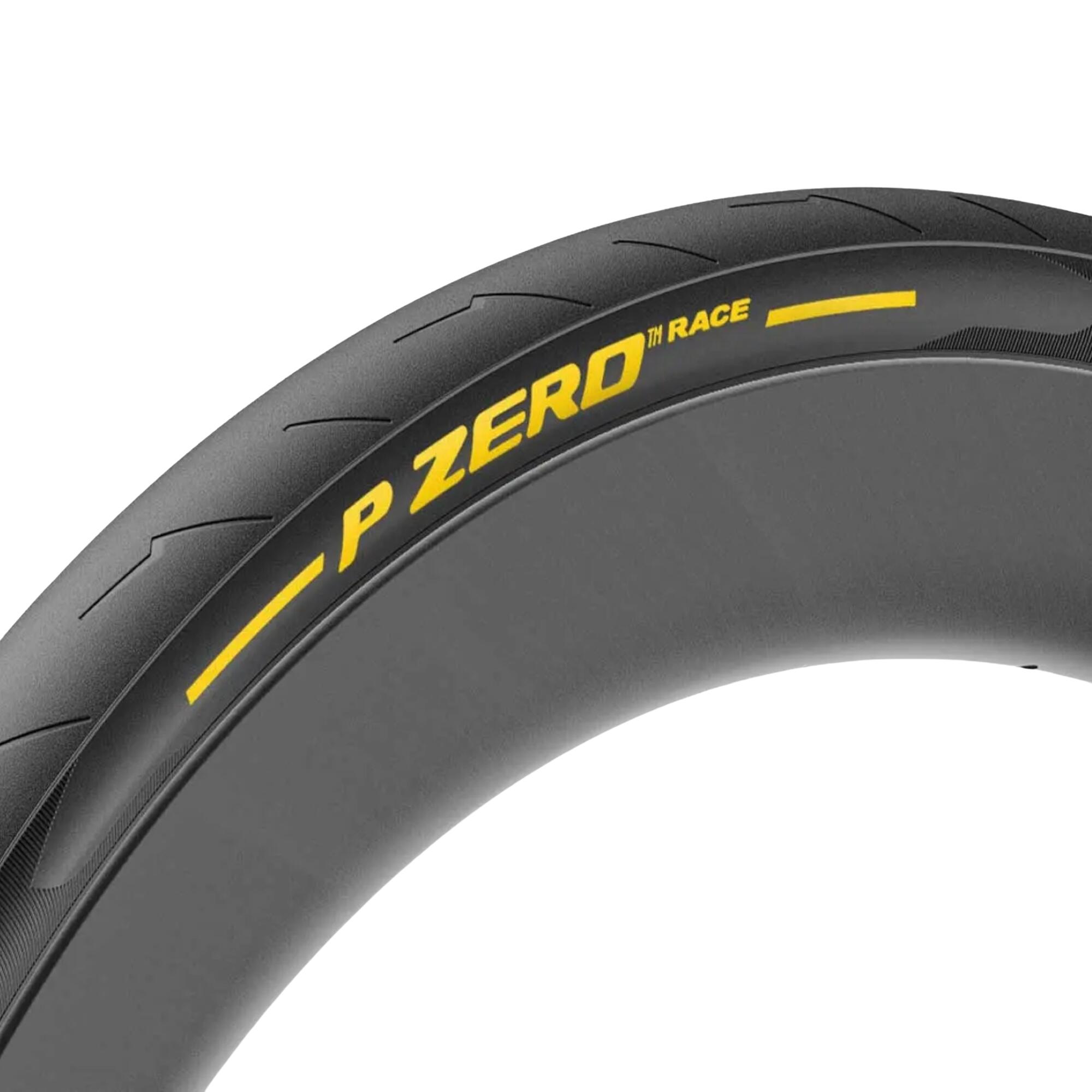 PIRELLI Pneu Pirelli P ZERO Race 700x26C Amarelo TechBelt Road SmartEVO ETRTO 26-622