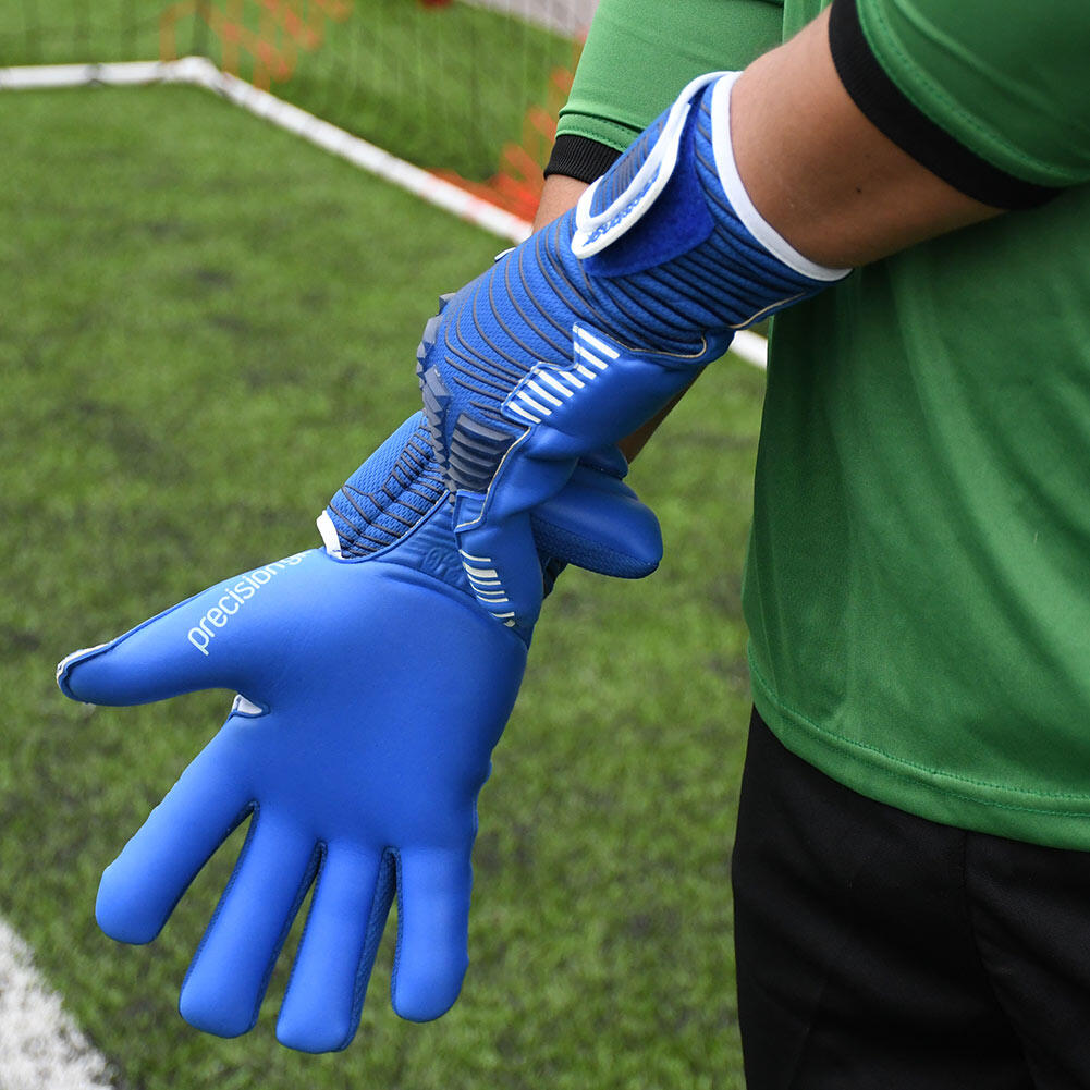 Rectrix 1.0 Goalkeeper Gloves (with Free Zipper Bag) – Negative Cut – Youth and Adult Sizes – Professional Grip for Football Goalkeepers (Black, 7