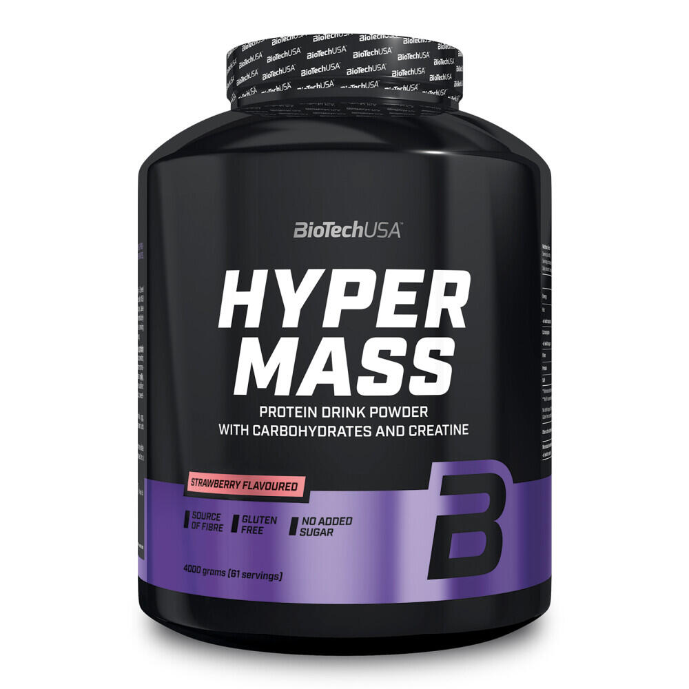 BIOTECHUSA Stijgers - Hypermassa (4kg) - Aardbei