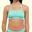 Top Bikini Mujer Calamoon Bandeau Slim Verde Menta Talla Única