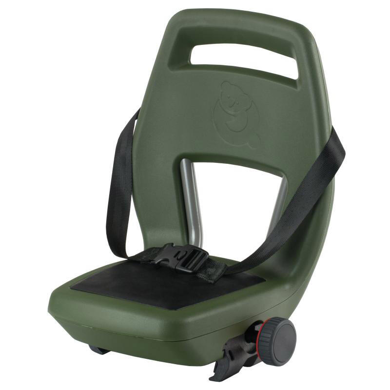 Qibbel rücksitz Junior 6+ Fußstütze + Gurt army grün/schwarz
