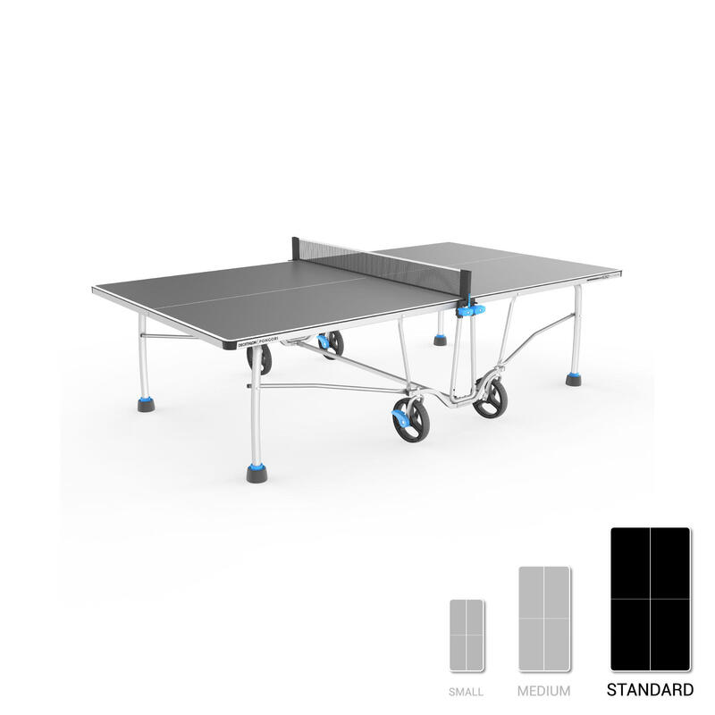 Segunda vida - Mesa ping pong exterior plegable tablero 5 mm... - MUY BUENO