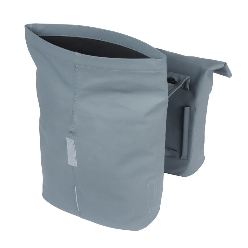 Sac à dos double "City" MIK , graphite blue