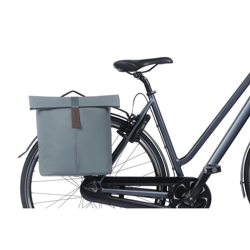 Sac à dos double "City" MIK , graphite blue