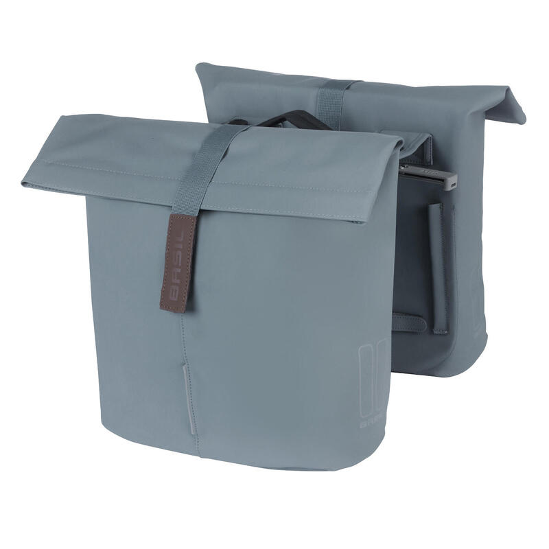 Sac à dos double "City" MIK , graphite blue