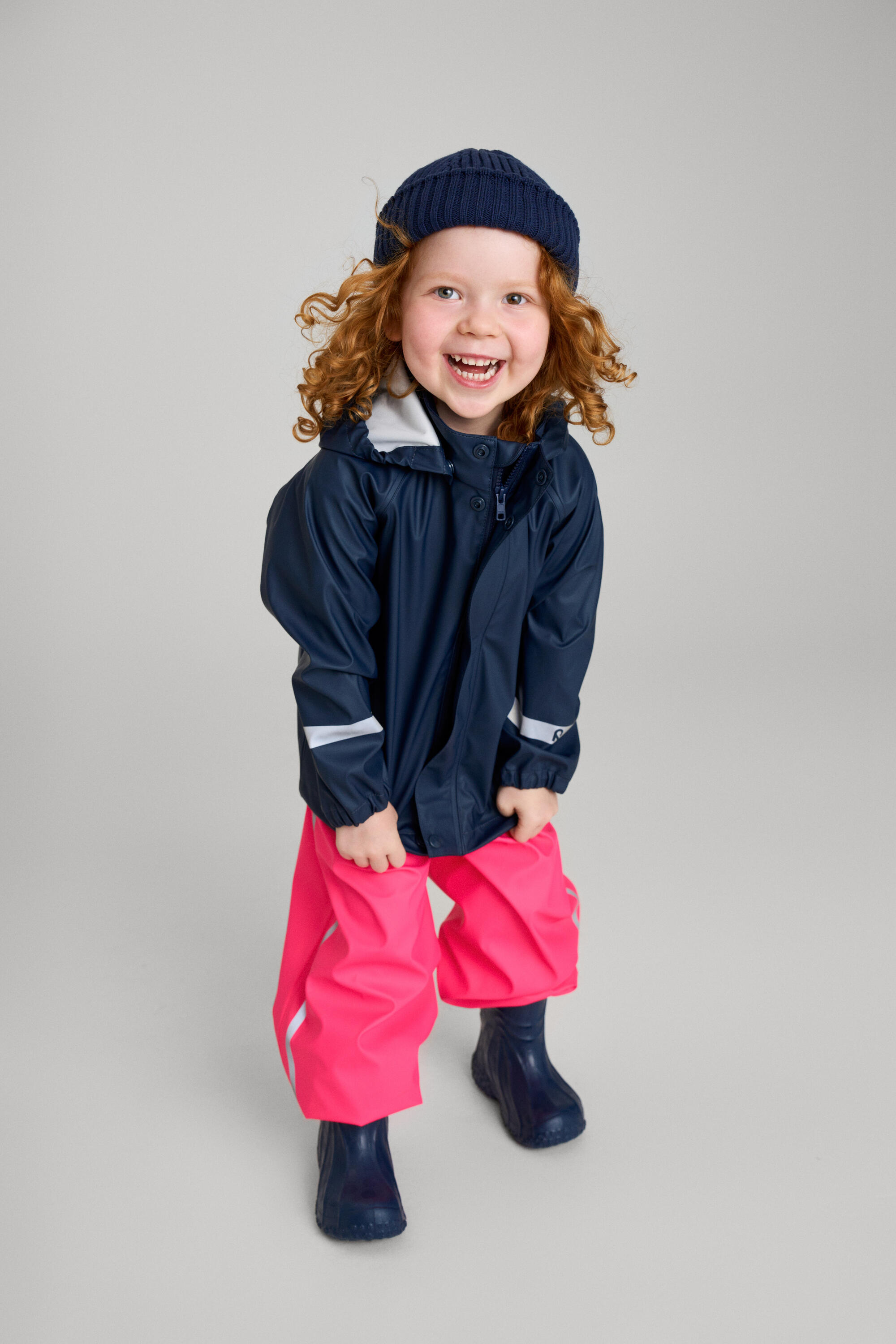 Reima Lampi kinderregenjas marineblauw 5100023A-6980 98 6/7