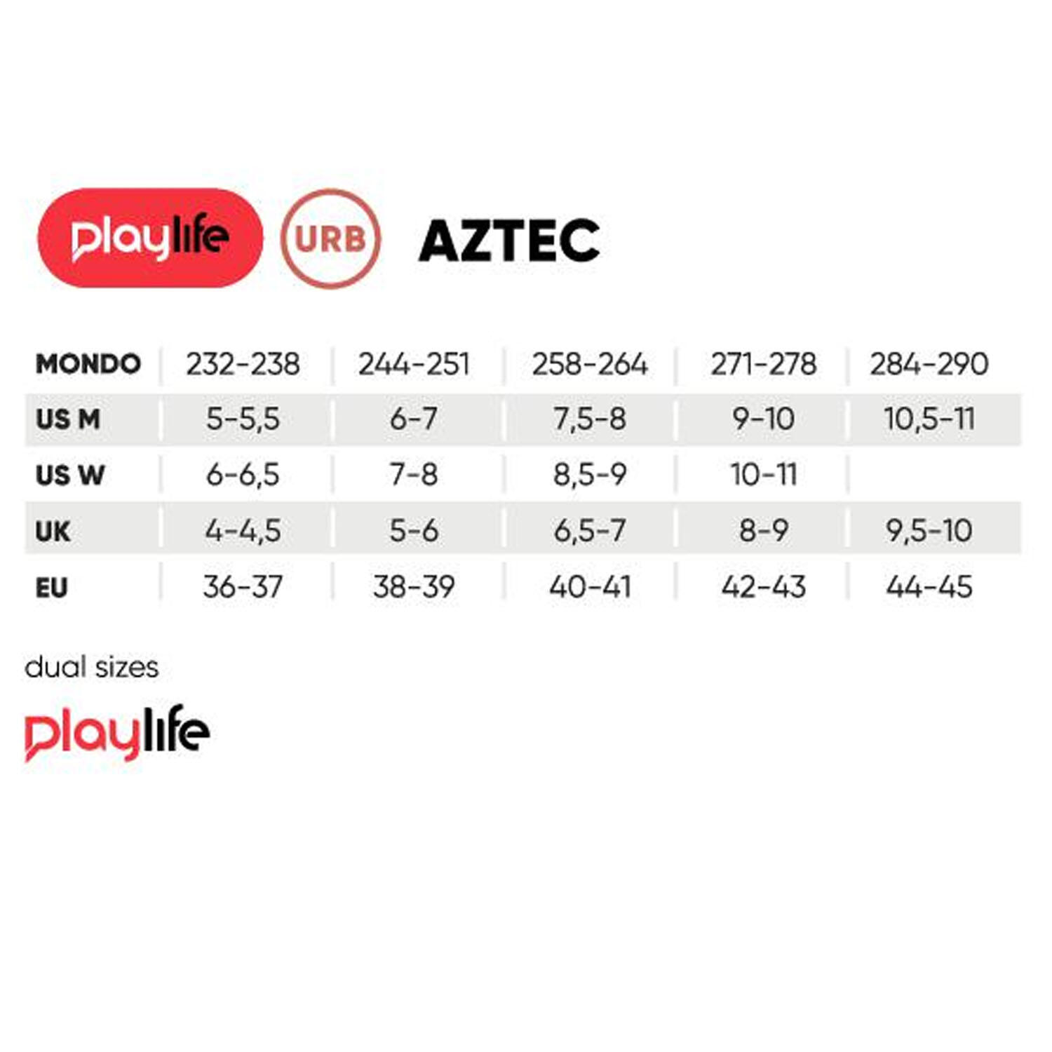 Quadrilátero de rolos Playlife Aztec 7/7