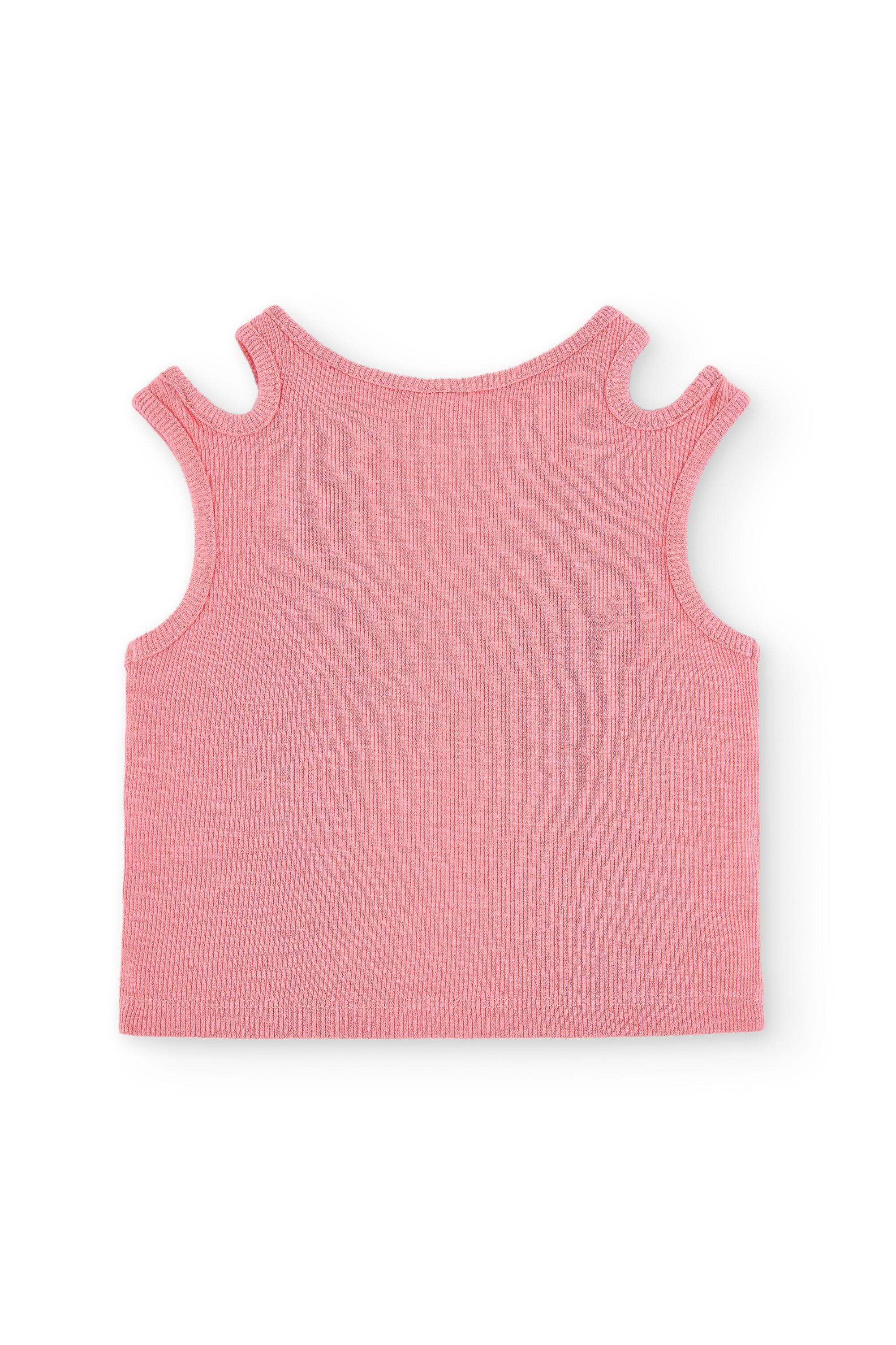 Camiseta de niña rosa 4/4