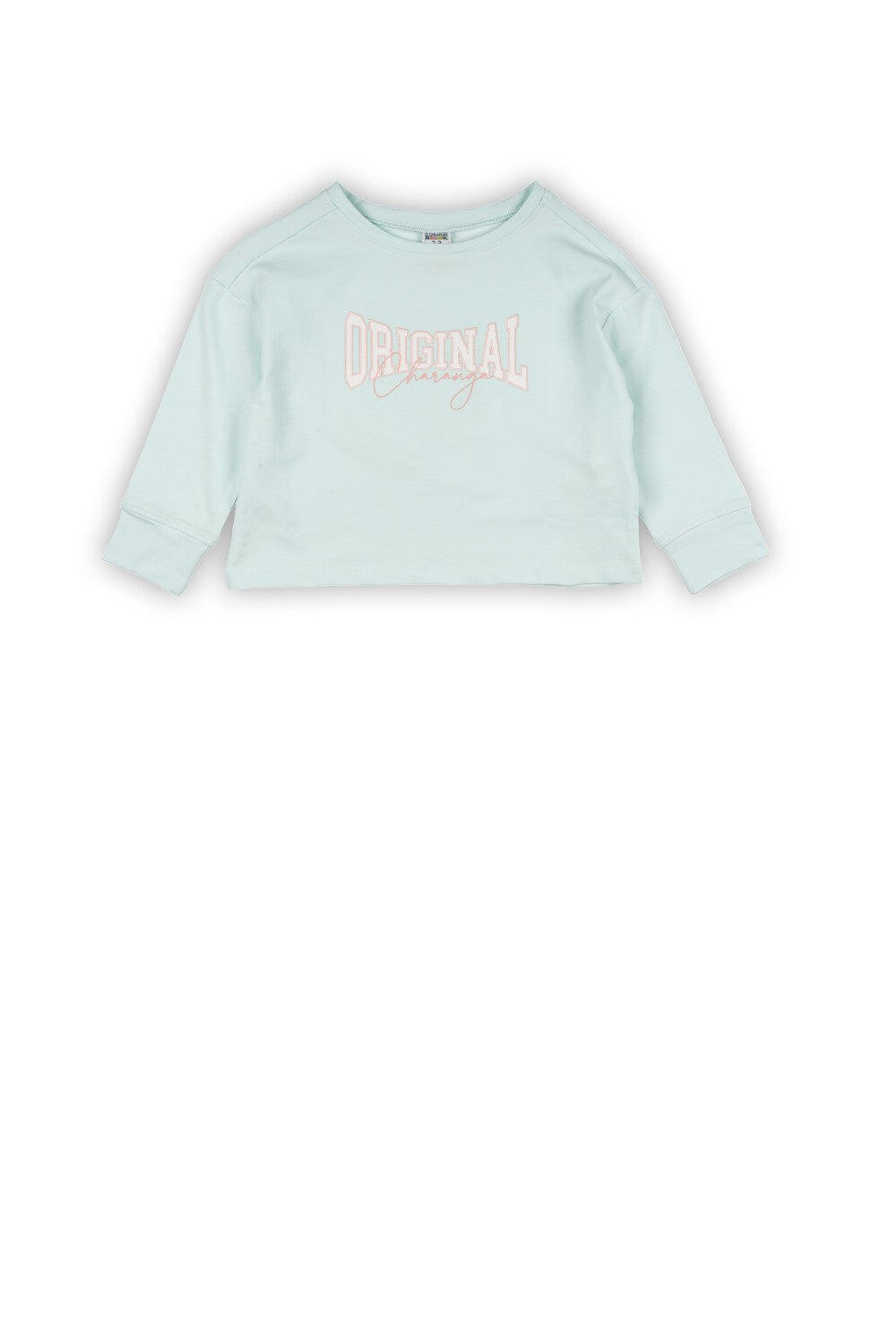 Camiseta de niña color aguamarina 2/5