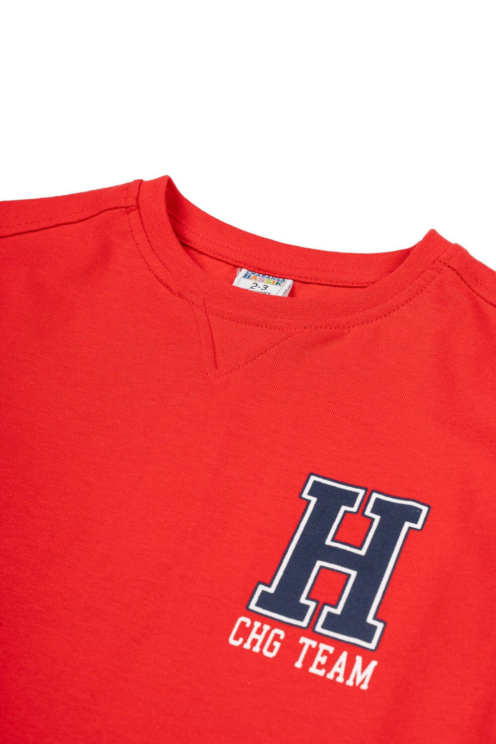 Camiseta infantil vermelha 4/5