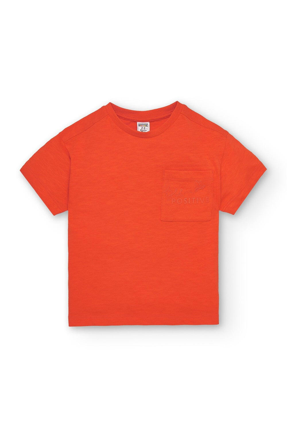 Camiseta vermelha infantil com 2/5