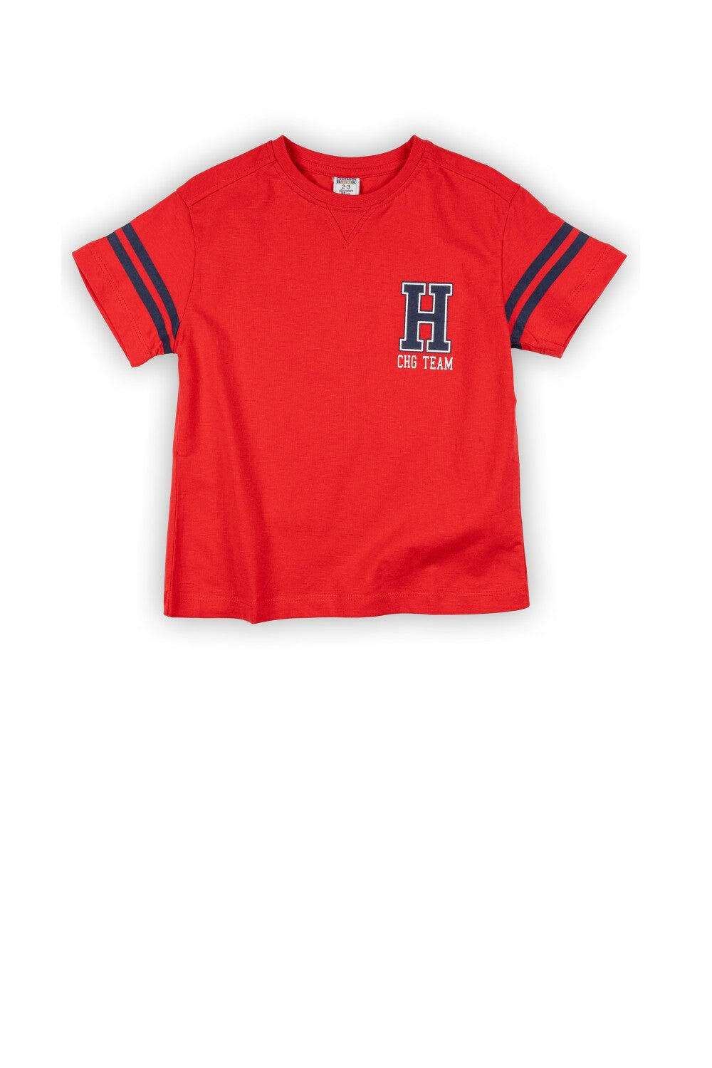 Camiseta infantil vermelha 2/5