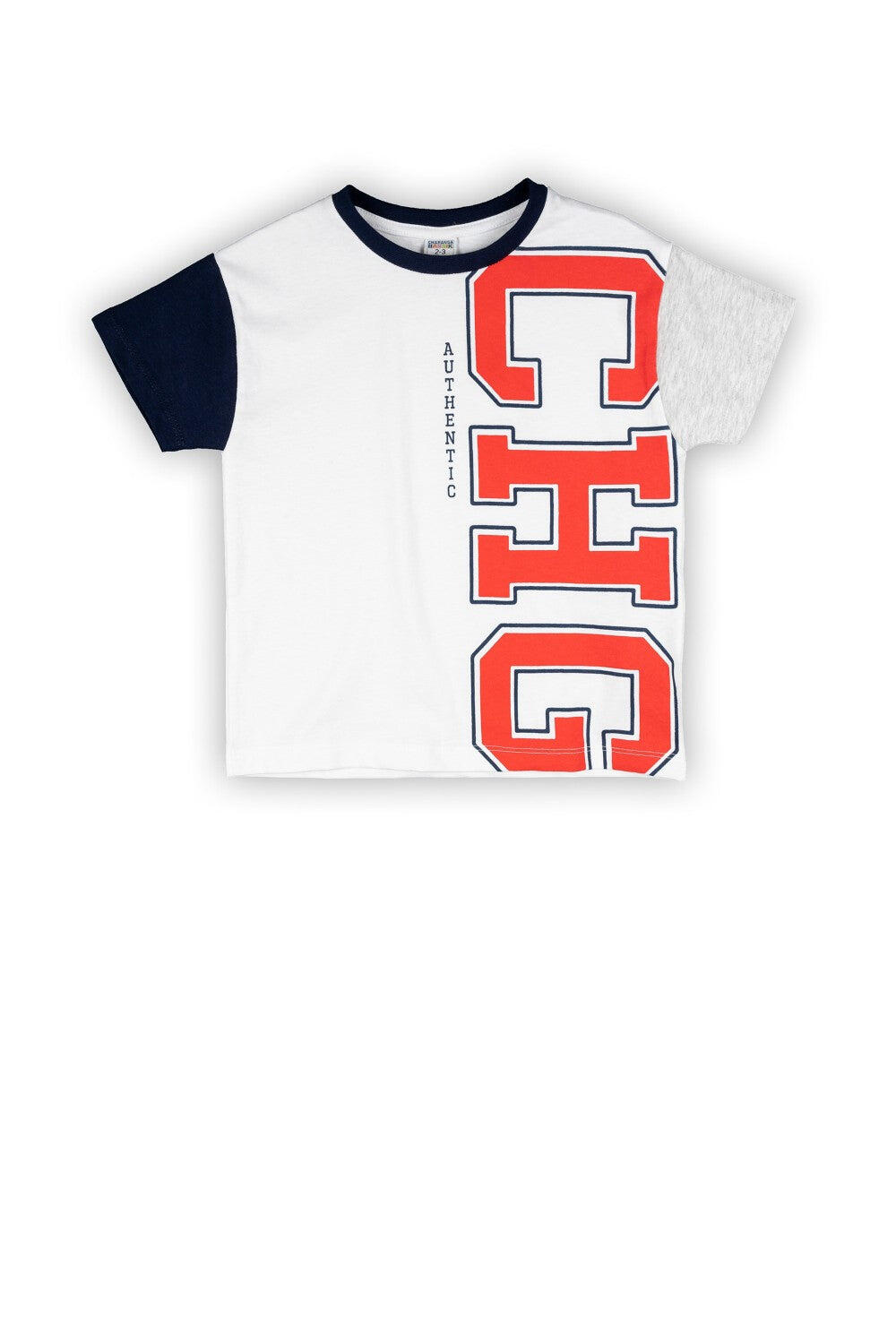 Camiseta de manga comprida multicolorida para 2/5