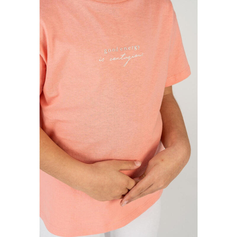 Charanga Camiseta de niña coral