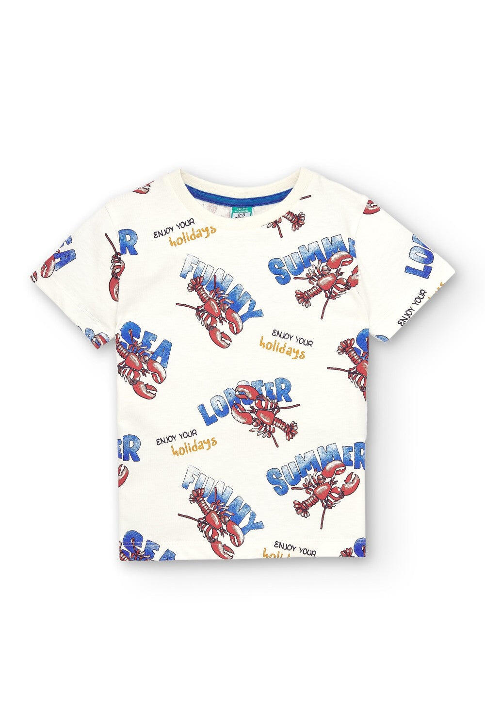 Camiseta de niño estampado 4/5