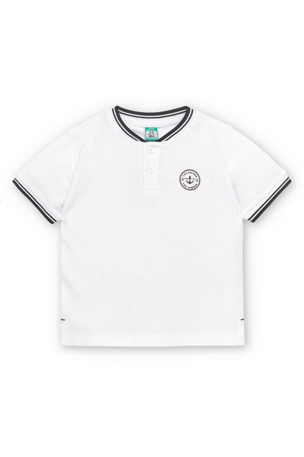 Camisa polo branca para 2/5