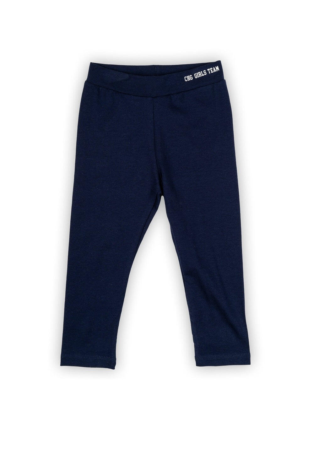Leggings azul-marinho para meninas | Cós elástico 2/5