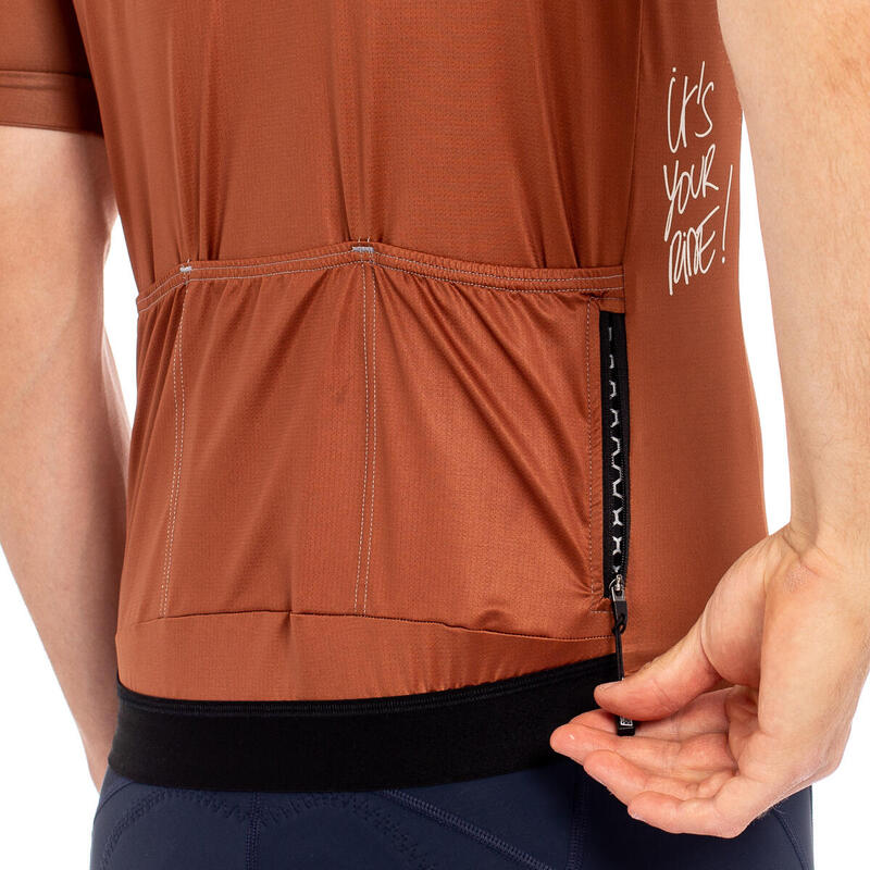 Maglia Ciclismo Icon per Uomo - Bronzo - Metalix