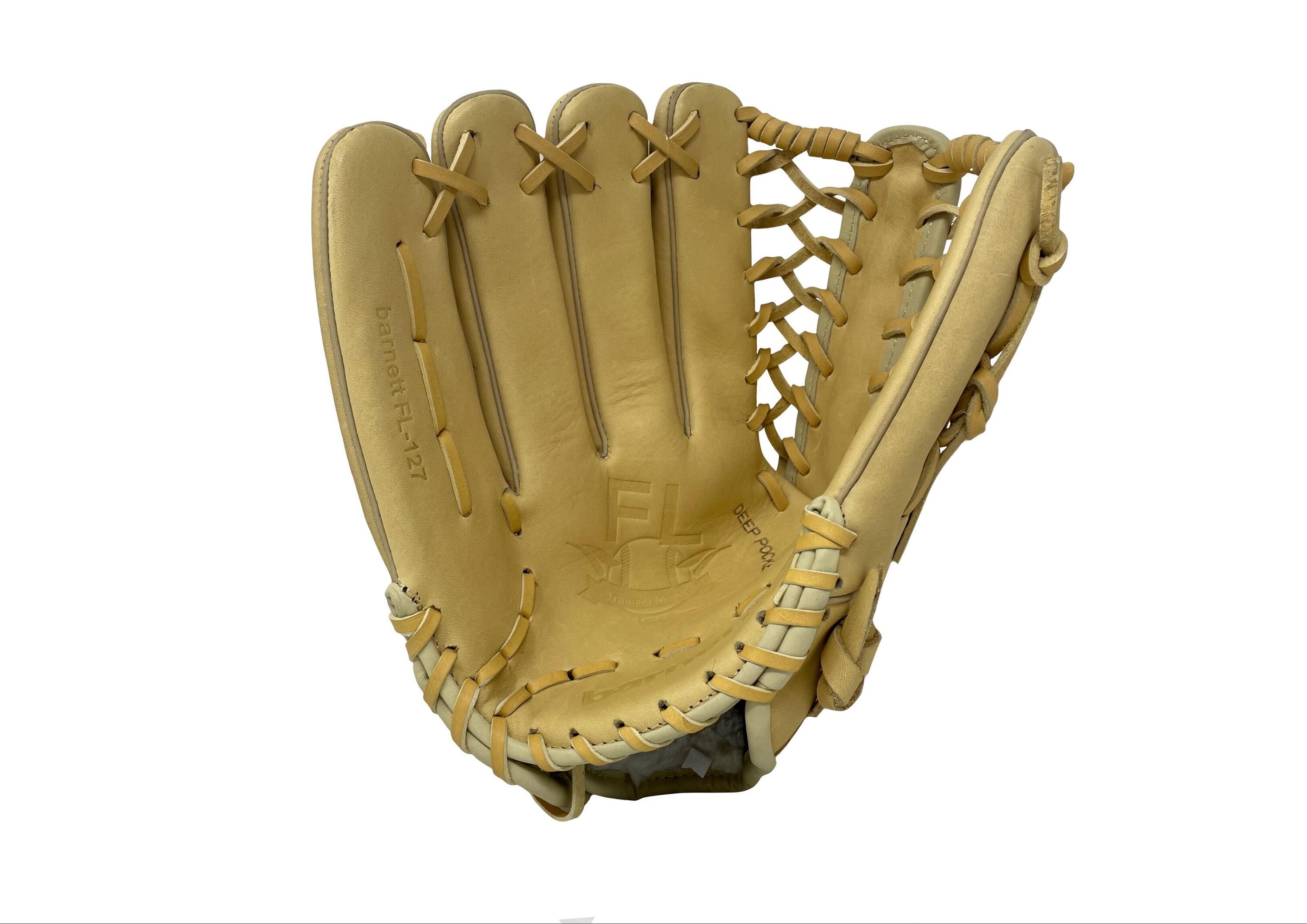 FL-127 gant de baseball cuir haute qualité infield/outfield/pitcher, 12.7" beige 4/6