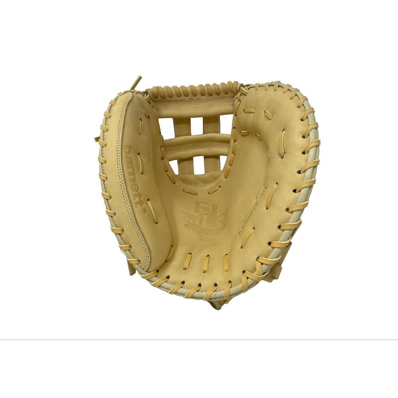 Rękawice baseballowe skórzane FL-201 REG beżowe, praworęczne