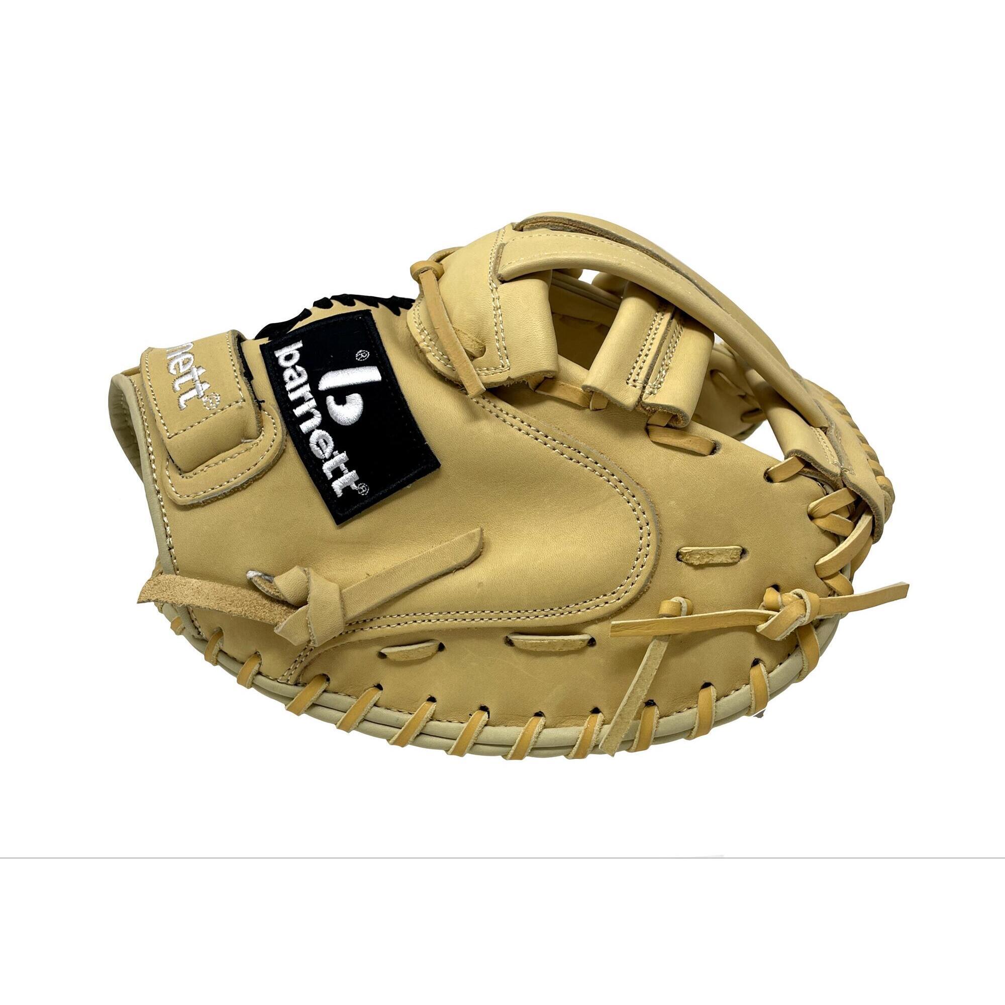 Barnett - Fl-201 Reg Gant De Baseball Cuir Haute Qualité Catcher, Beige, Droitier - Gant De Baseball - Beige - 12,5 - Decathlon