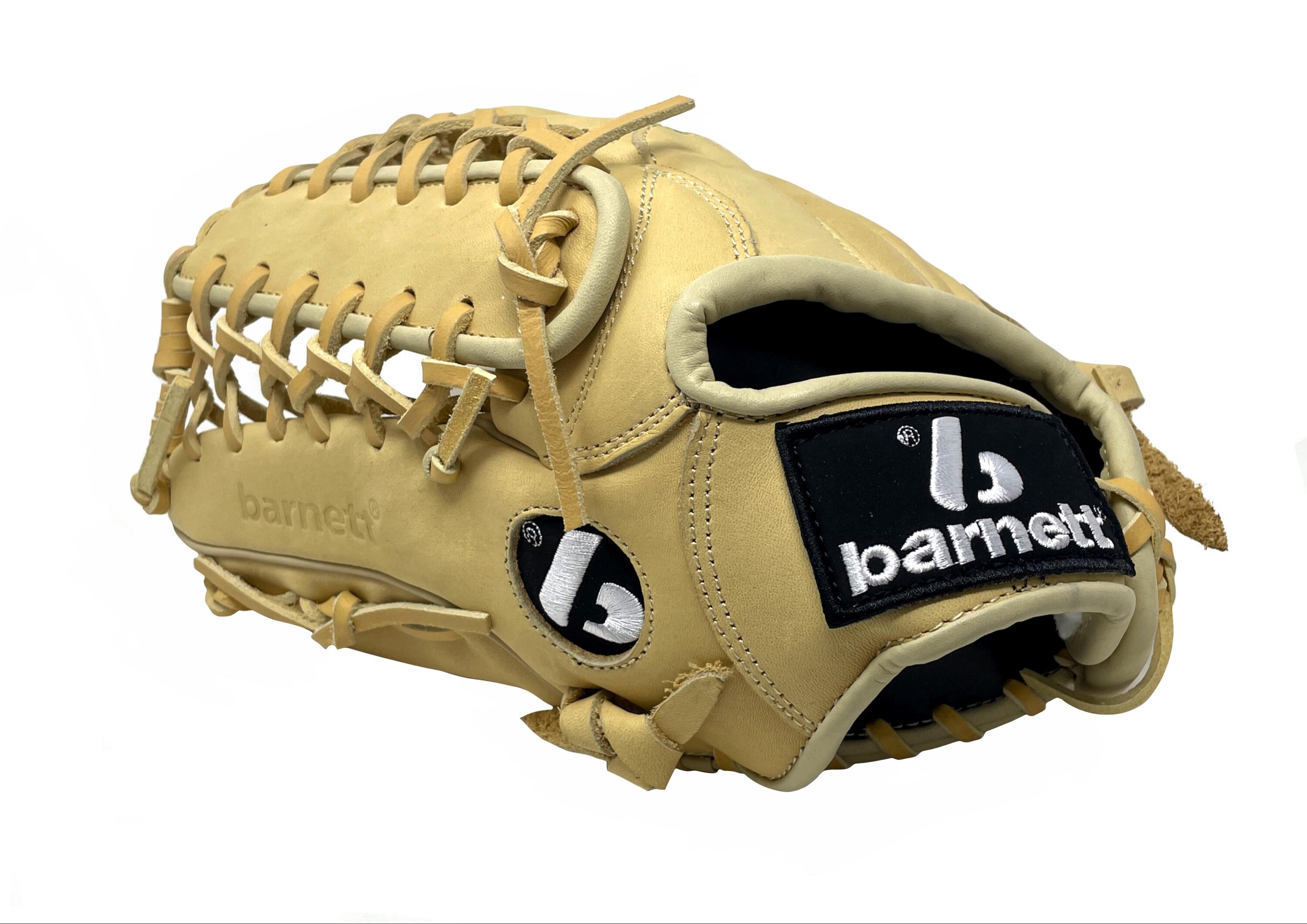 FL-127 gant de baseball cuir haute qualité infield/outfield/pitcher, 12.7" beige 5/6