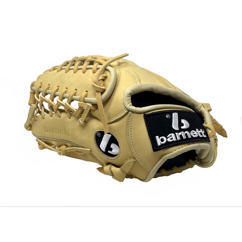 Rękawice baseballowe skórzane FL-127 RH beżowe, leworęczne
