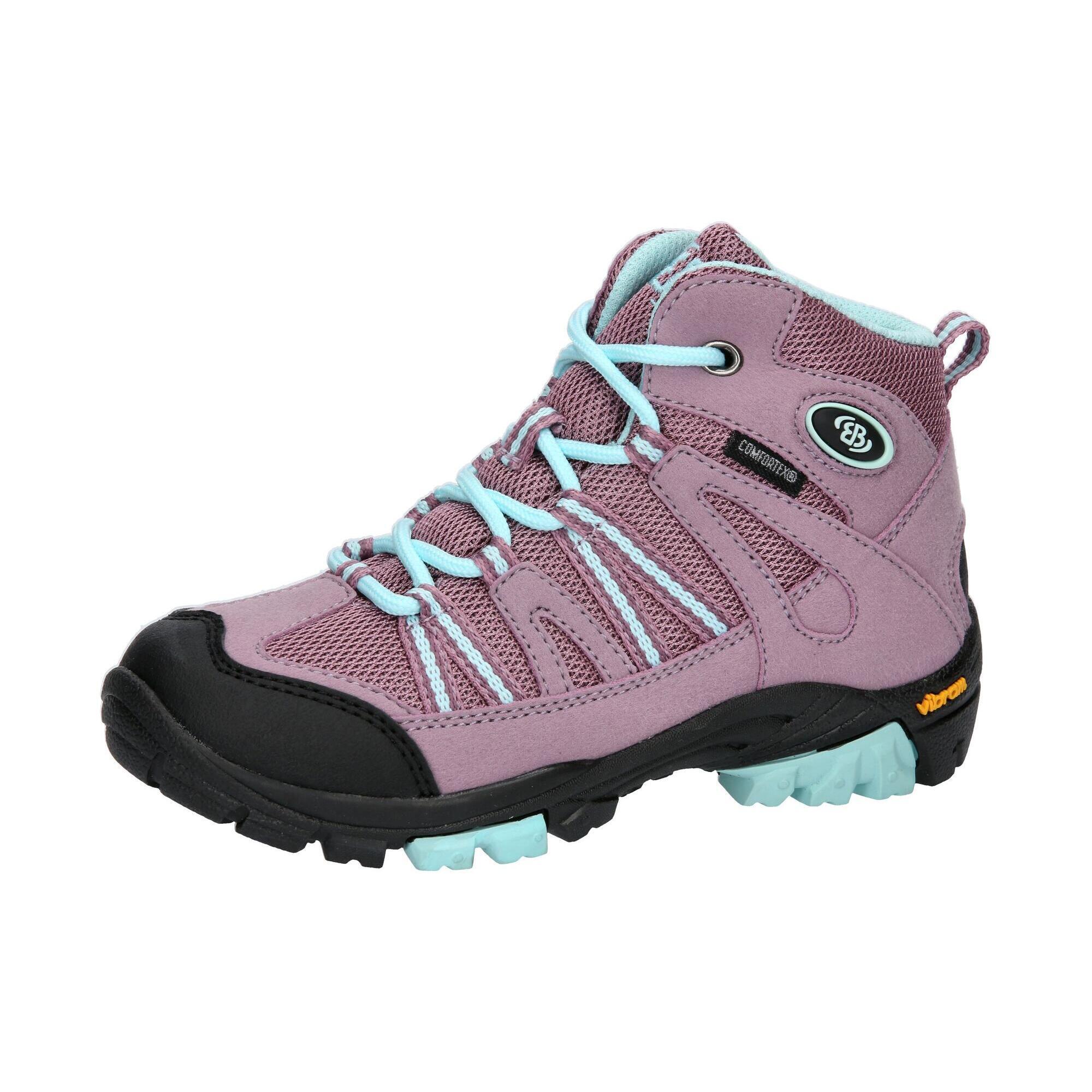 Brütting - Chaussure De Trekking Imperméable Et Respirant Laçage Filles Brütting Ohio High - Chaussures De Sport - Rose - 32 - Decathlon