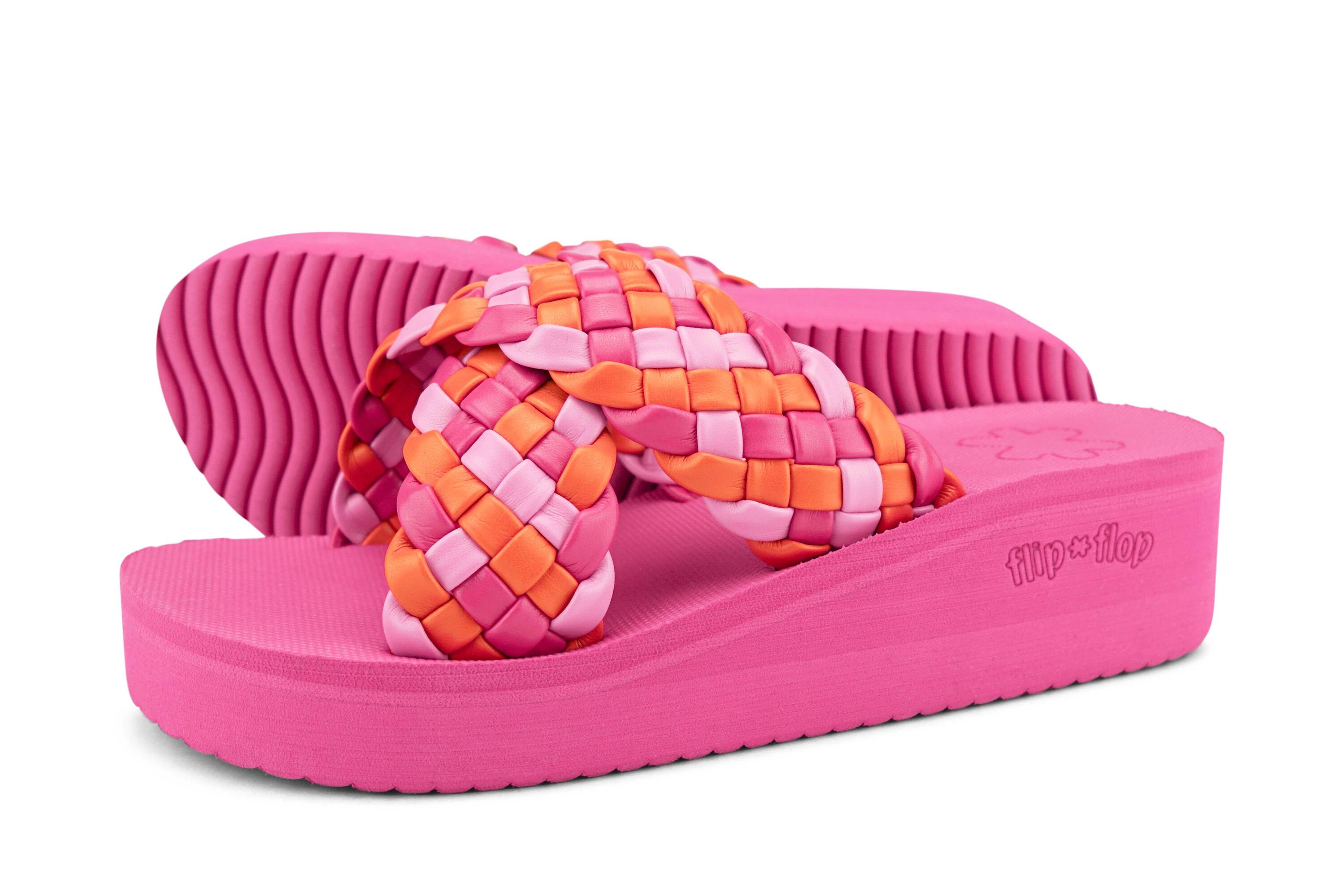 FLIP FLOP Vrouwen Teenslippers Wedgy Cross Zwembad