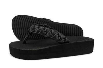 Damen flip*flop comfy*weave Zehentrenner Lavendellila