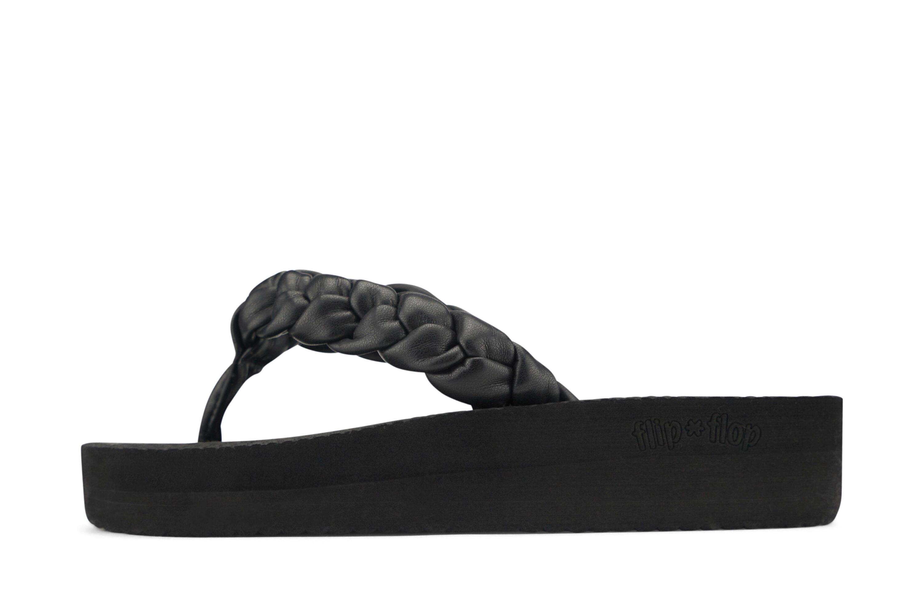 Femme comfy*weave tongs Noir 2/4