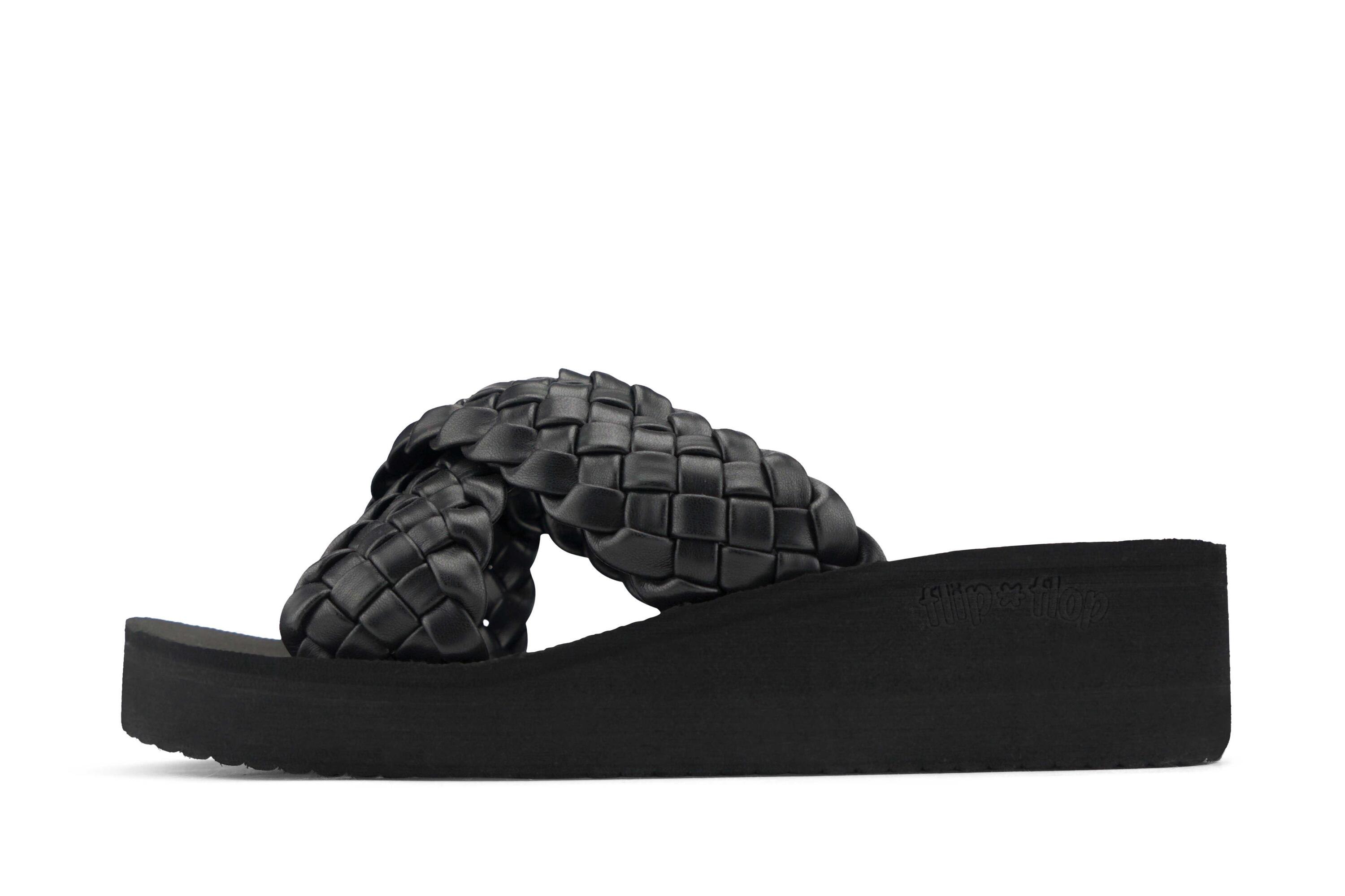 Femme wedgy*cross Sandale Noir 2/4