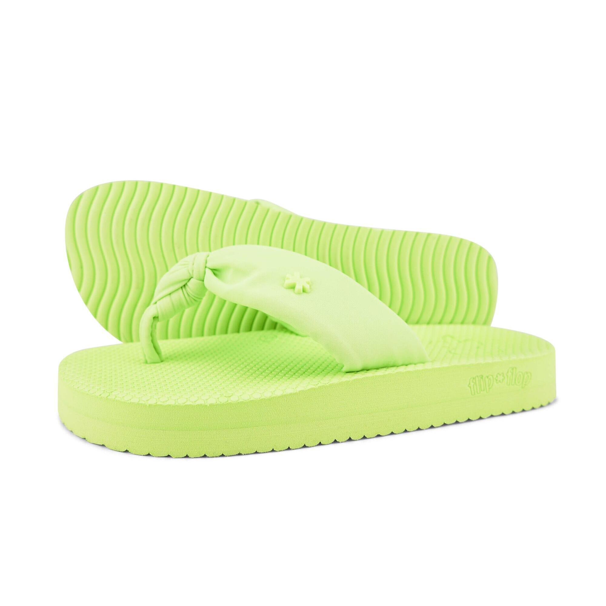 Flip Flop - Femme Comfy*flower Tongs Vert Clair - Sandales - Vert - Decathlon