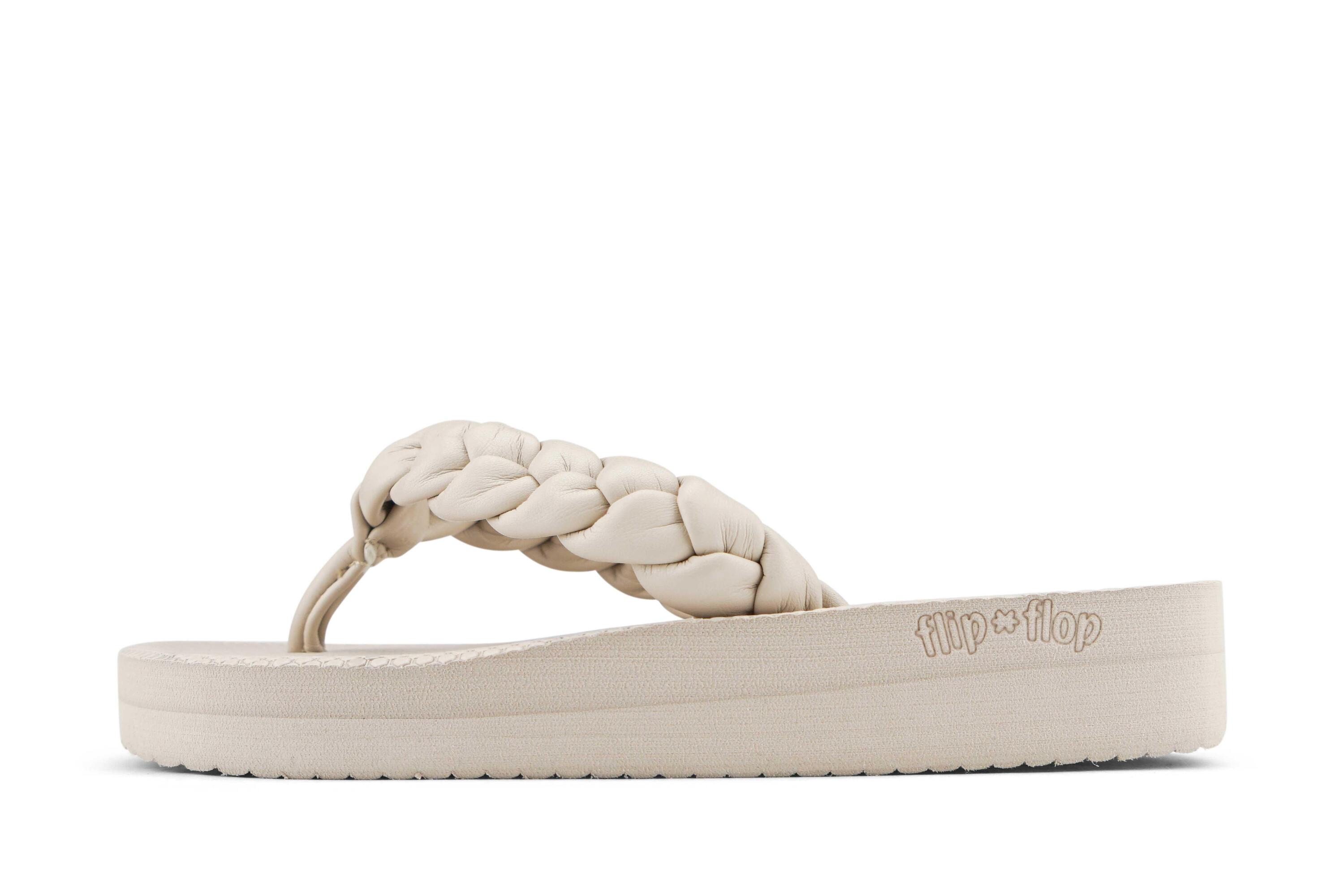 Femme comfy*weave tongs Beige 2/4