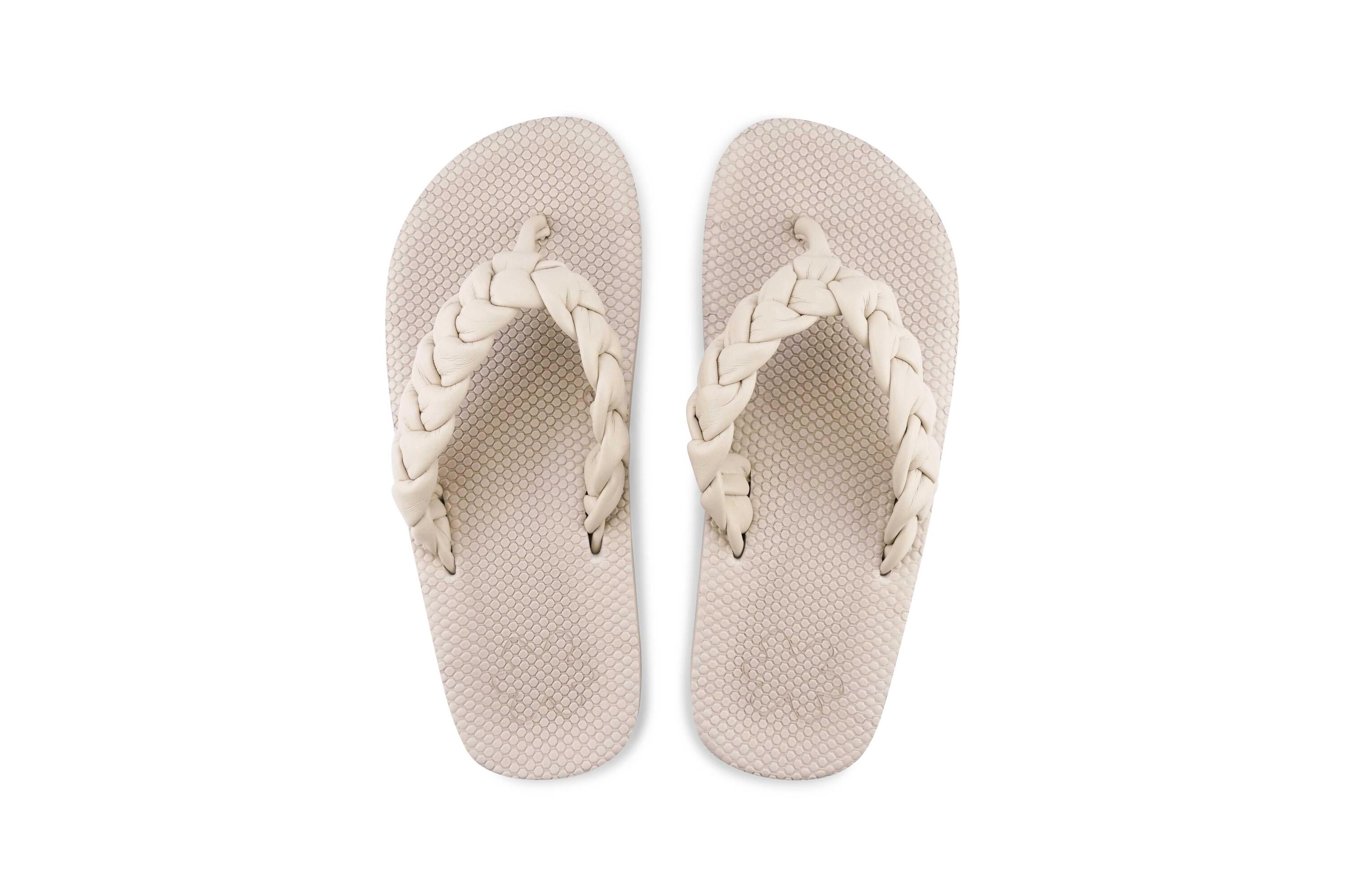 Femme comfy*weave tongs Beige 3/4