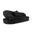 Damen flip*flop velcro*flower Slides Schwarz