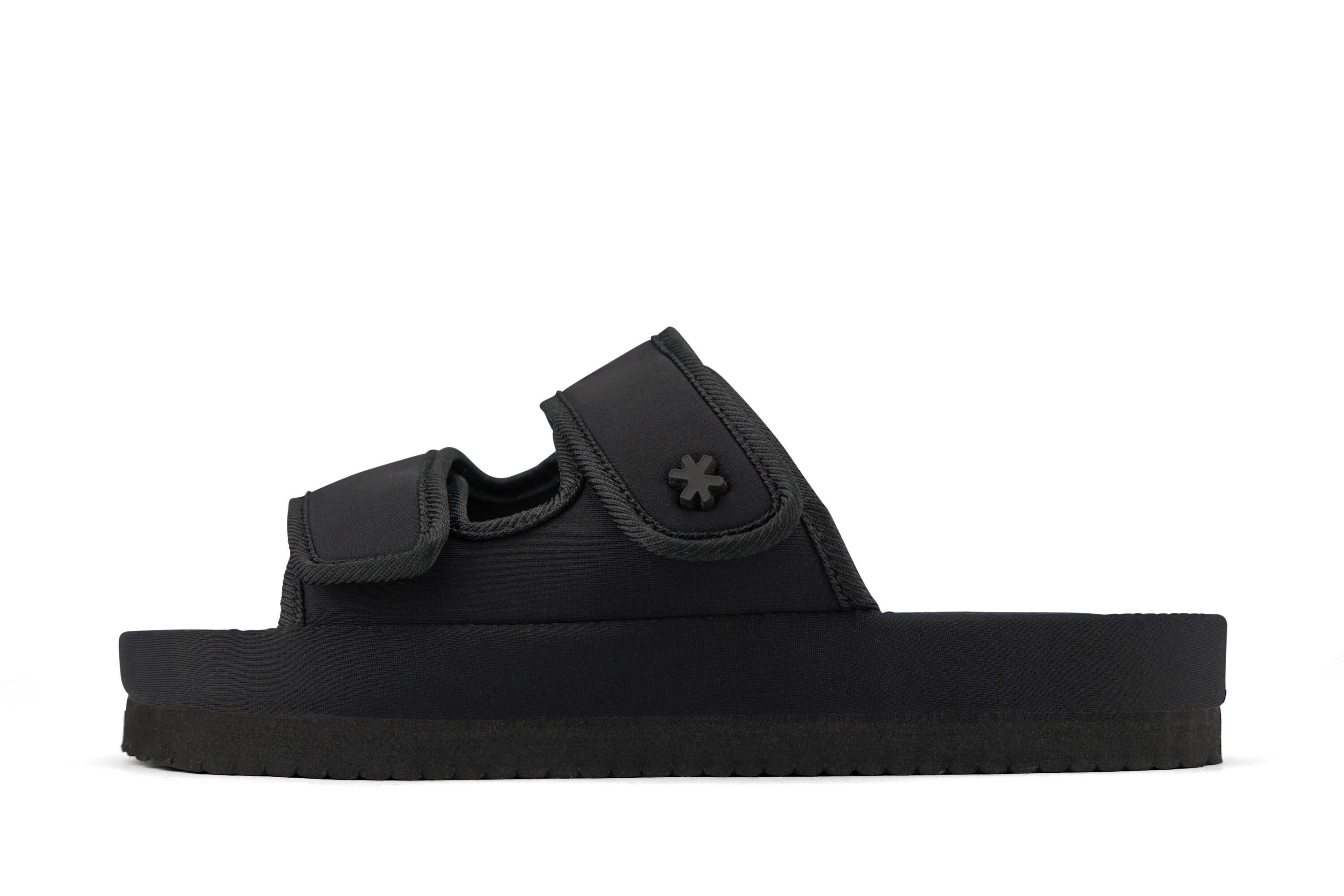 Femme velcro*flower Slides Noir 2/4