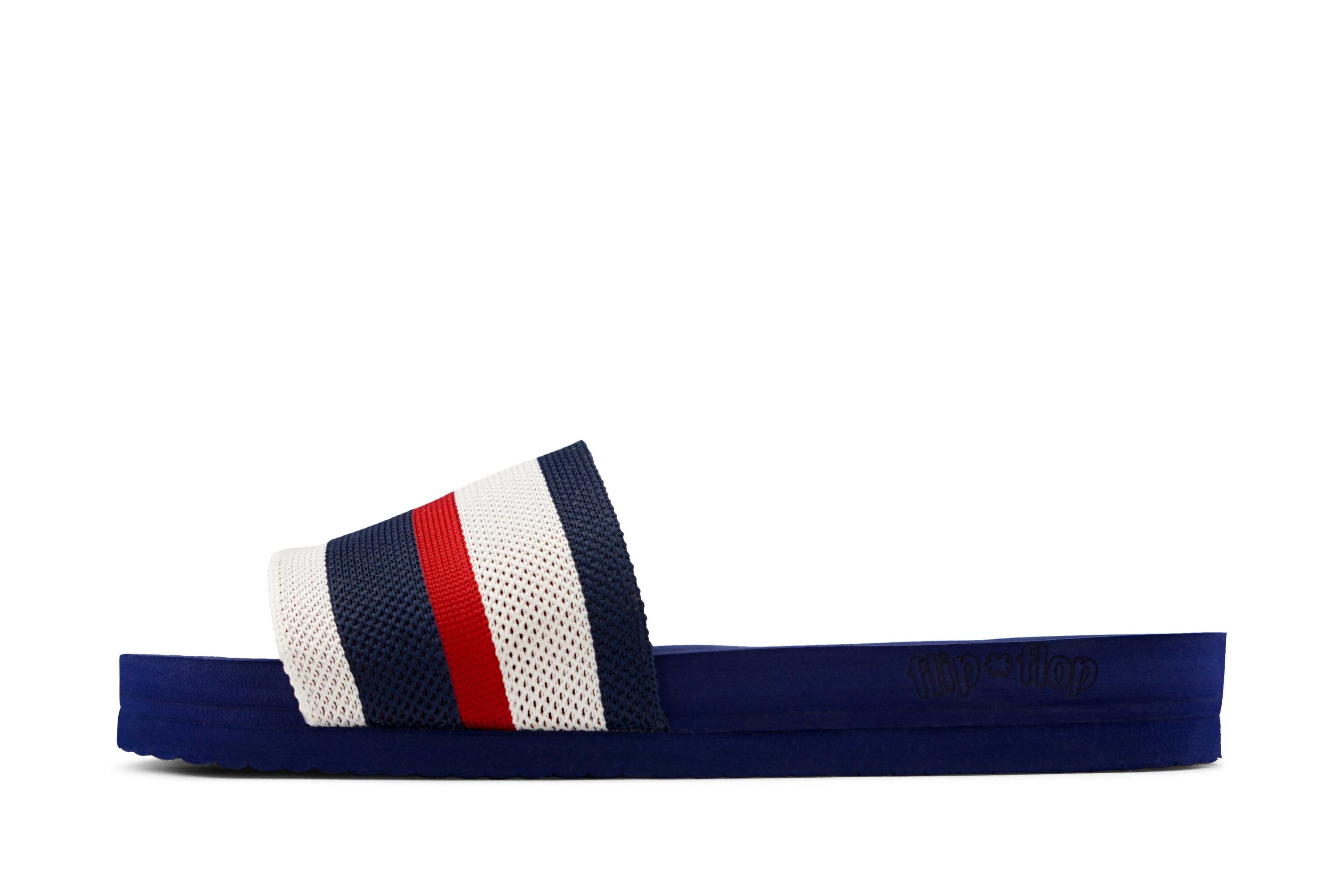 Femme Sandale pool*knit multi Rouge/Bleu 2/4