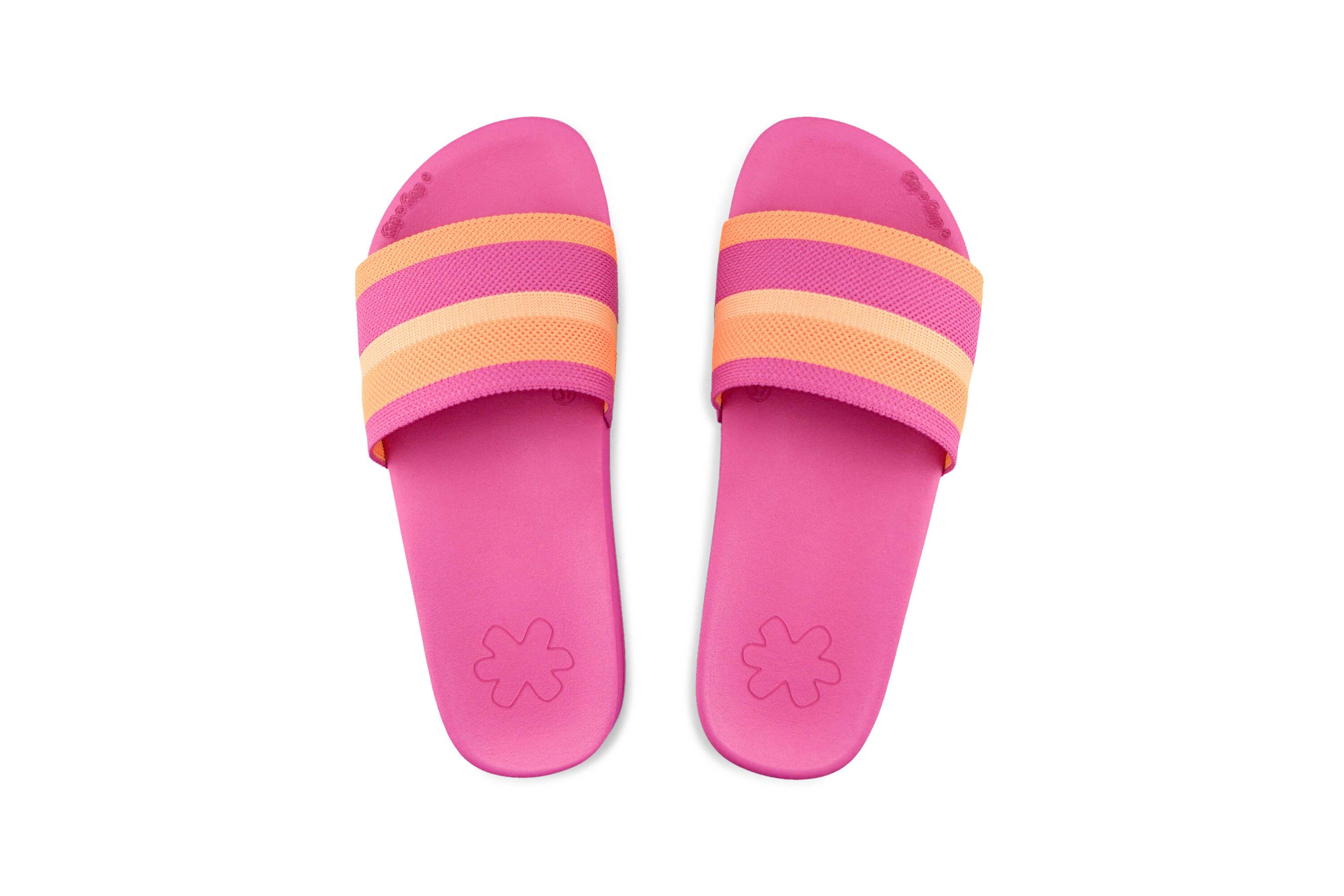Femme Sandale pool*knit multi Rose 3/4