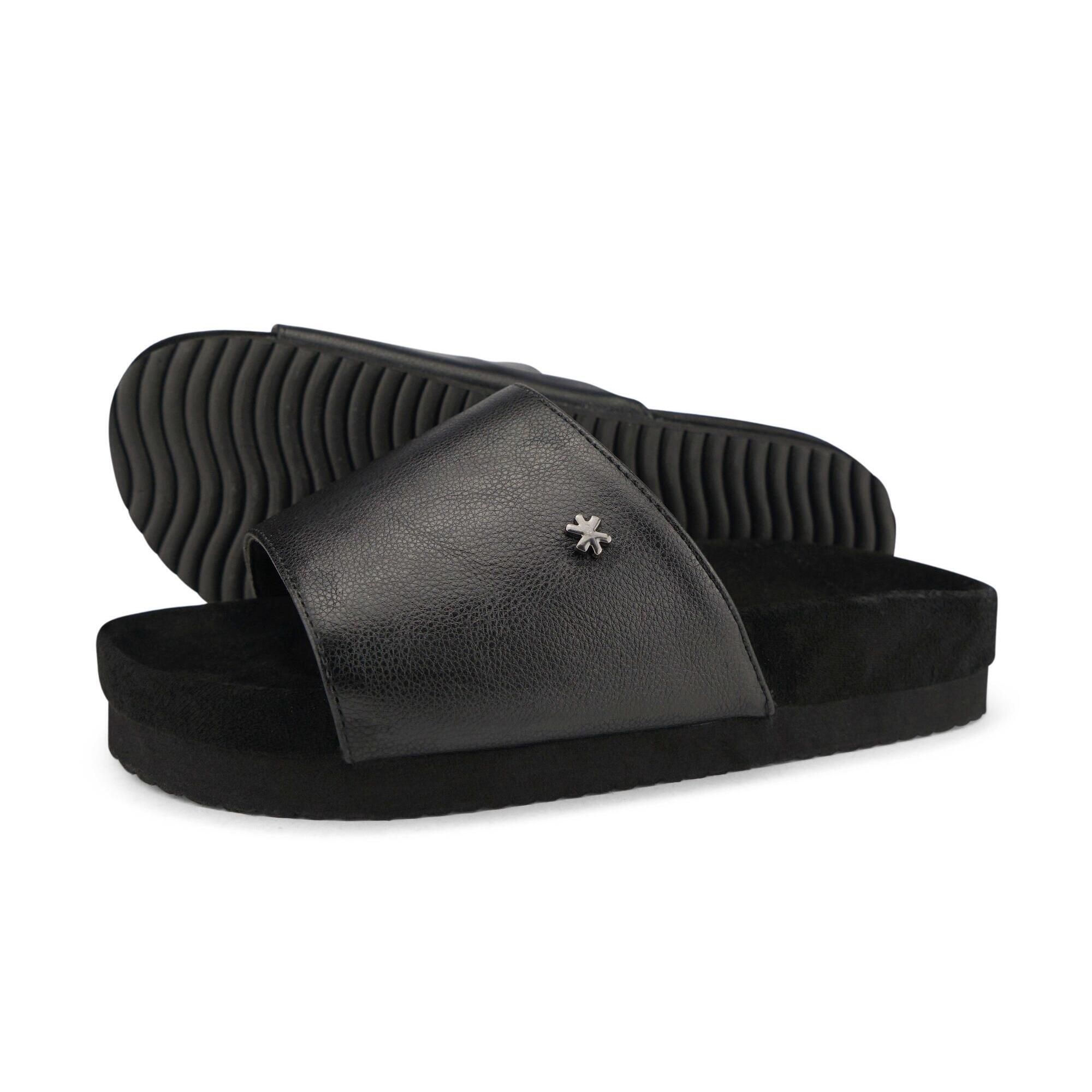 Flip Flop - Femme Classy*sally Slides Noir - Sandales - Noir - Decathlon
