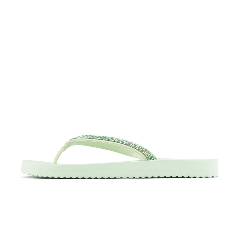 Damen Flip Flop Badezehentrenner flip*glam Matcha Grün