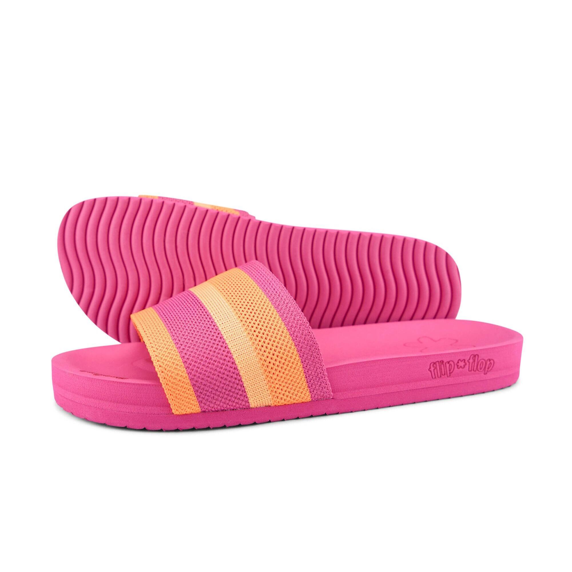 Flip Flop - Femme Sandale Pool*knit Multi Rose - Sandales - Rose - Decathlon