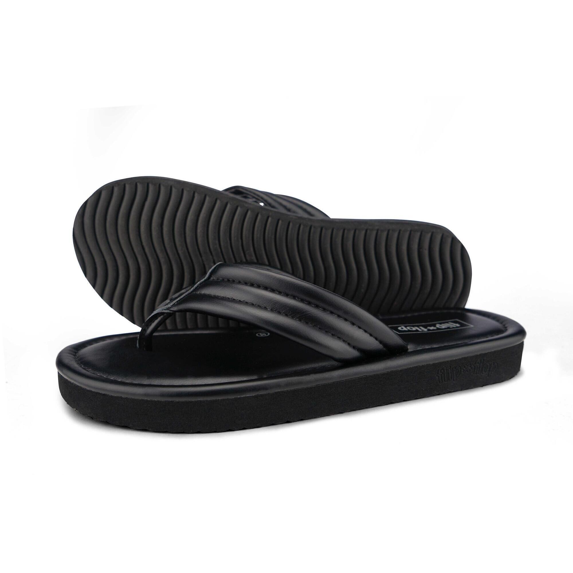 Flip Flop - Femme Fauna*flip Tongs Noir - Sandales - Noir - Decathlon