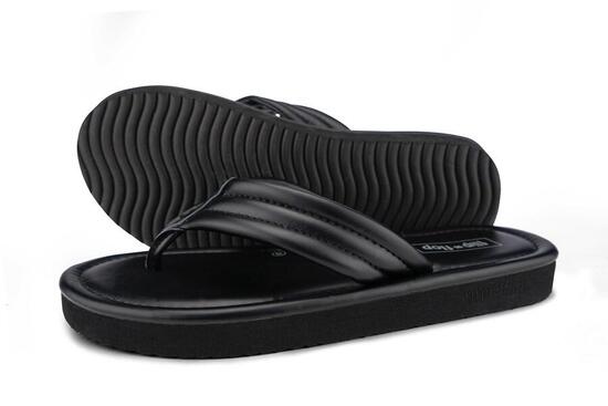 Damen fauna*flip Zehentrenner Schwarz