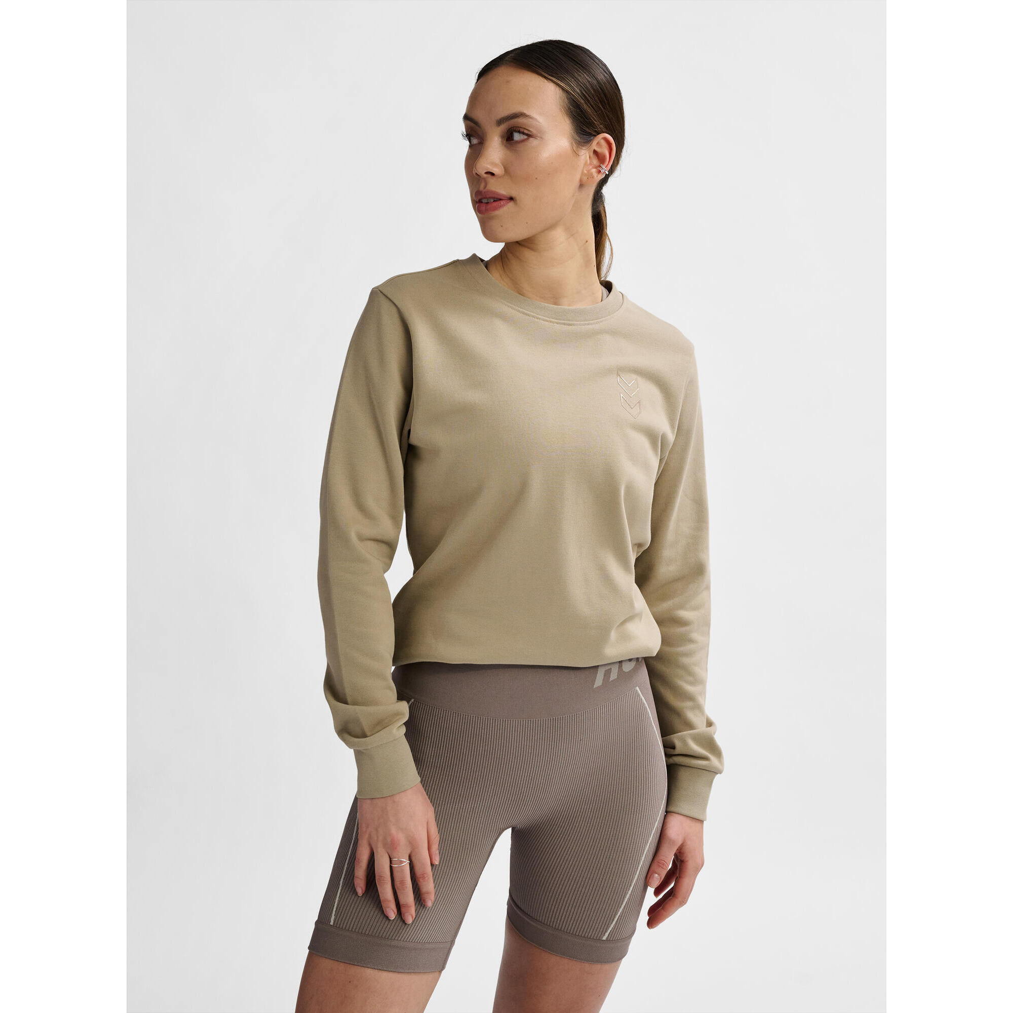 Hummel - Enfiler Sweat-shirt Hmlactive Femme Hummel - Sweat-shirt - Marron|orange - 52 2xl - Decathlon